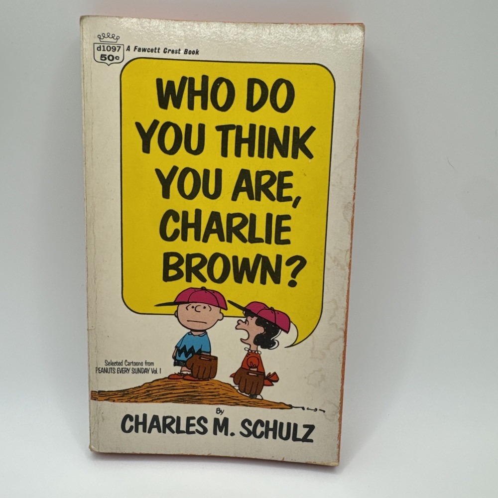 Peanuts -  Who Do You Think You Are,‎ Charlie Brown? - Charles Schulz - PB 1968